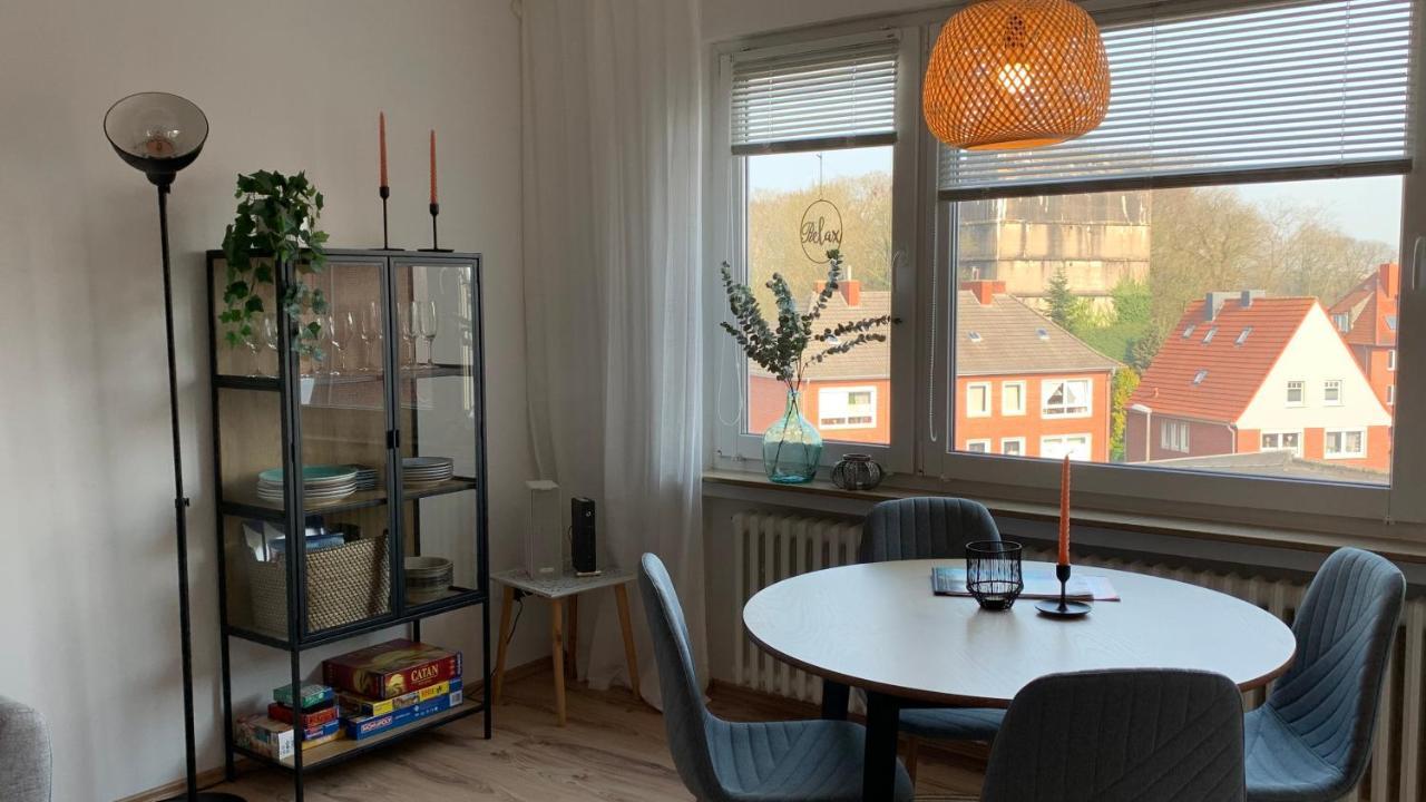 Up Wulkje21 Neu Renovierte Wohnung Mit Pkw Stellplatz Emden Esterno foto